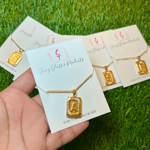 Initial Necklaces