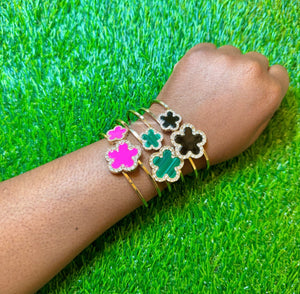 Clover Bangles