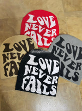 Load image into Gallery viewer, Love Never Fails Beanies
