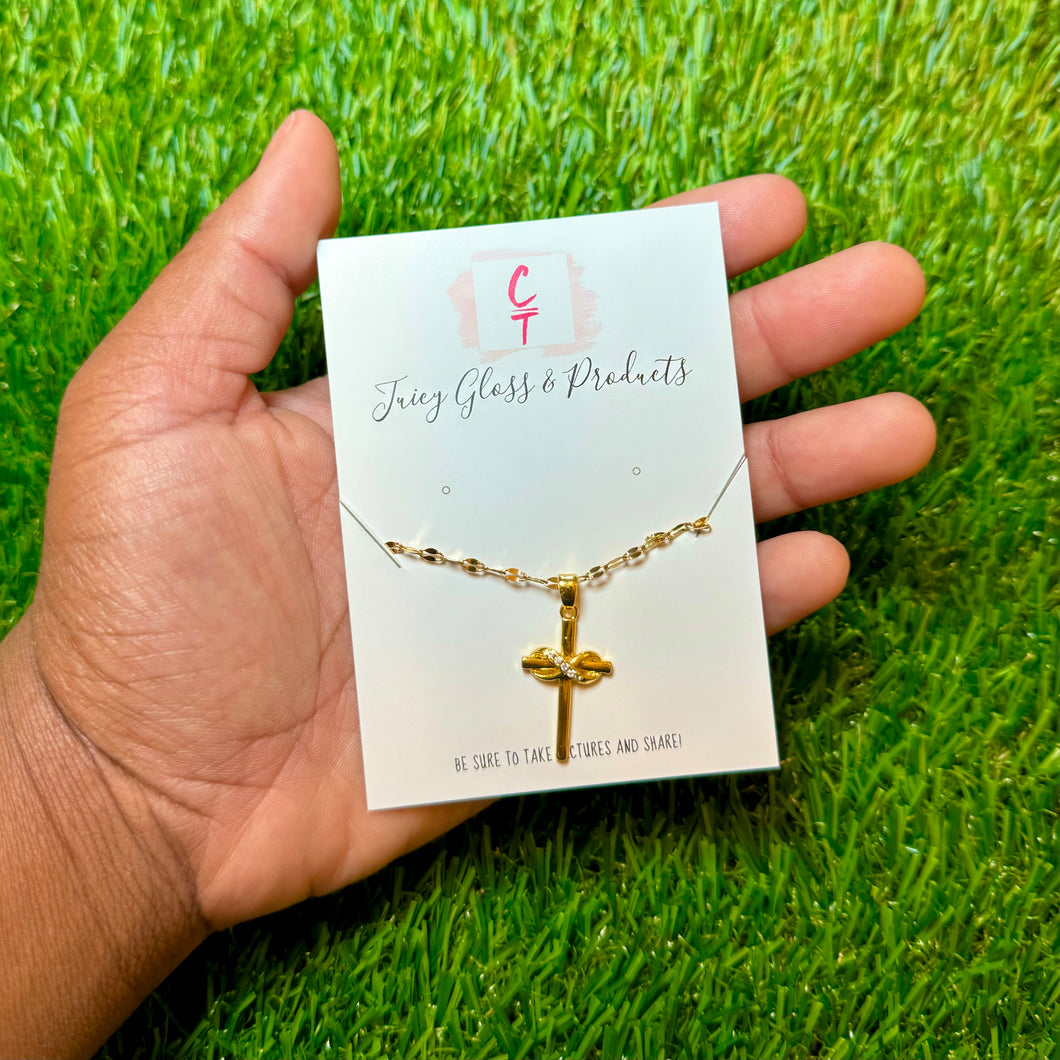 Gold Cross Necklace