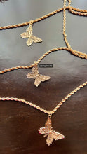 Load image into Gallery viewer, Gold butterfly Waist Chain
